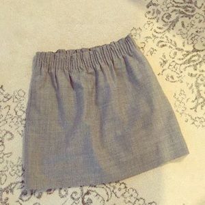 Grey Pocket skirt
